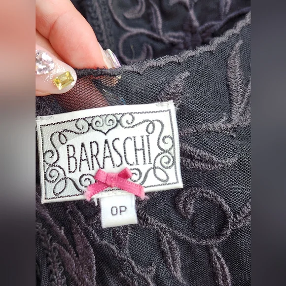 Anthropologie Yoana Baraschi Lace V-Neck Dress EUC - Picture 8 of 9